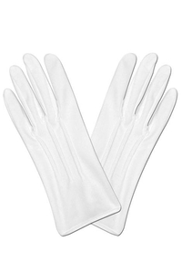 8.75" THEATRICAL GLOVES WHITE