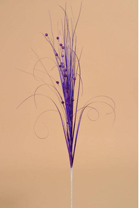 30" PVC GRASS W/BERRY PURPLE