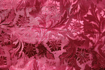 20" X 30' POLY EMBOSSED FOIL CRANBERRY EA