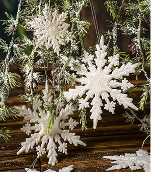 Snowflakes & Icicles Ornaments