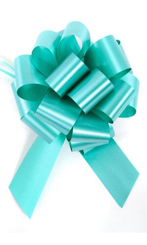 PERFECT BOW PULL RIBBON PKG/10 TURQUOISE