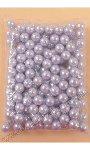 18MM ABS PEARL BEADS LAVENDER PKG(500G)
