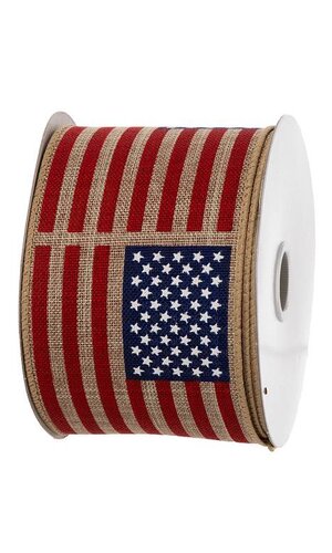 2-1/2" x 10YD TRIBUTE RED/WHITE/BLUE