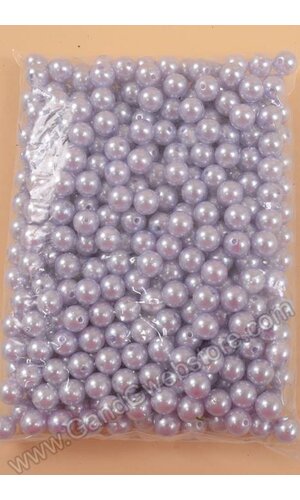 14MM ABS PEARL BEADS LAVENDER PKG(500G)