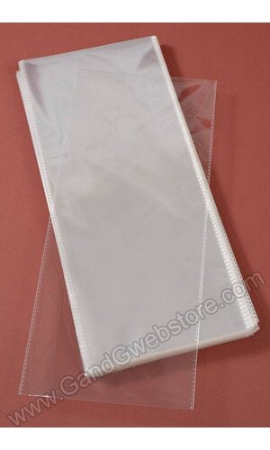 5" X 12" CELLOPHANE BAG CLEAR PKG/100