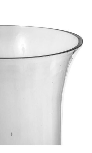 23.75" REVERSIBLE GLASS VASE CLEAR