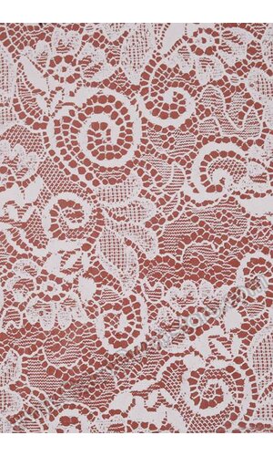 20" X 100FT VICTORIAN LACE PRINTED CELLOPHANE ROLL WHITE