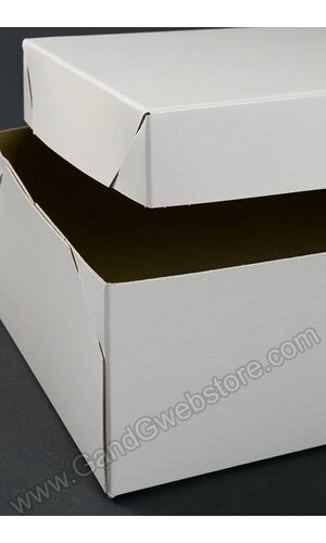 28" X 8' X 5" TWO PIECE BOX WHITE PKG/5