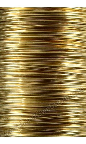24GA X 164FT METALLIC WIRE GOLD