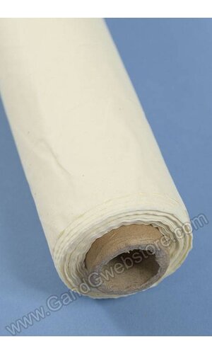 40" X 100' PLASTIC TABLE COVER IVORY
