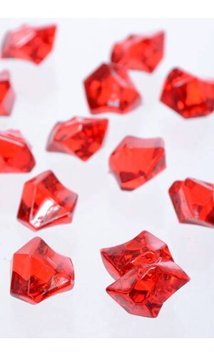 LARGE ACRYLIC CUBE RED PKG/1LB