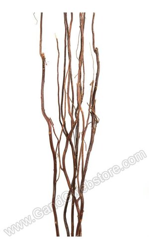 5-6 FT NATURAL CURLY WILLOW BROWN PKG/5