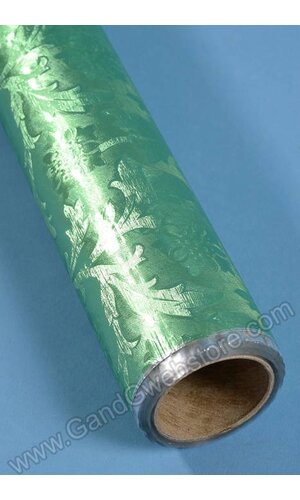 20" X 30' POLY EMBOSSED FOIL NILE GREEN