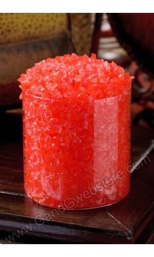10OZ CRACKED ICE CRYSTAL GELS IN BOTTLE RED