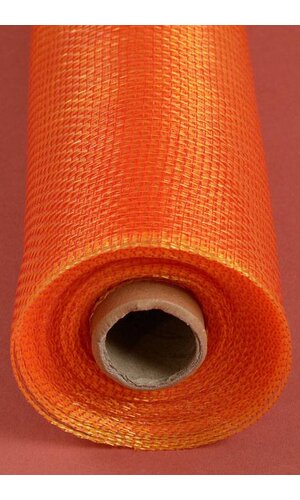21" X 10YDS POLYPROPLENE PLASTIC MESH RED/GOLD