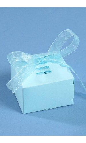 1.5" GIFT BOX W/RIBBON BLUE PKG/25