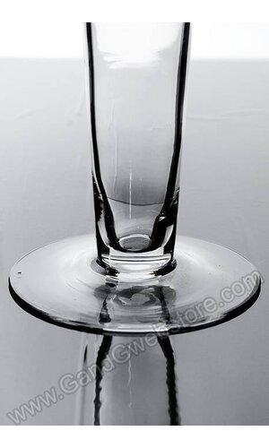 10" X 6" X 24" GLASS VASE CLEAR
