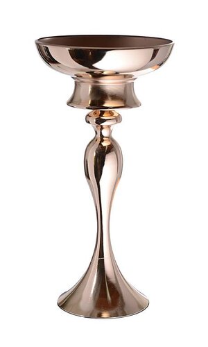 19.50" METAL BOUQUET STAND GOLD