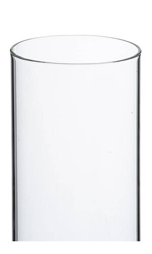 3.25" x 12" GLASS CHIMNEY CLEAR