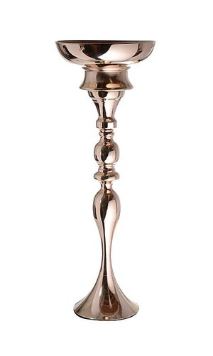 27.25" METAL BOUQUET STAND GOLD