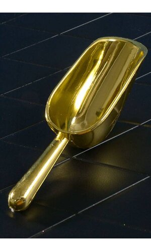 6.25" X 2" CANDY SCOOP GOLD PKG/6
