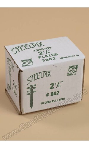 2-1/8" STEEL PLATED PICK BOX/2000