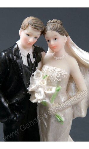 5.75" WEDDING COUPLE TAN
