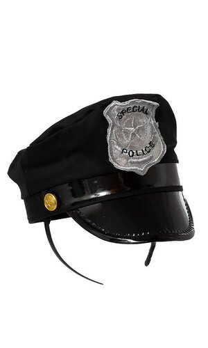 Police Hat Headband - Www.gandgwebstore.com
