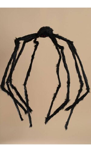 78" HALLOWEEN DECORATIVE SPIDER BLACK