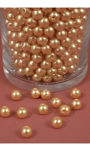 8MM ABS PEARL BEADS GOLD PKG(500g)