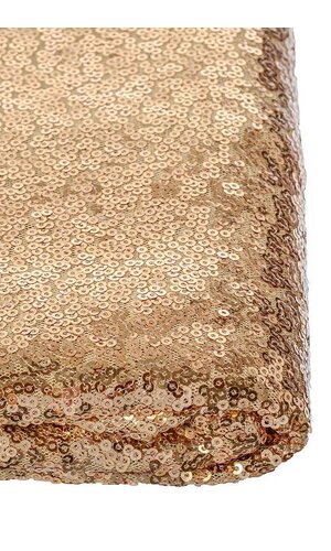 60" X 5YDS SEQUIN NETTING GOLD