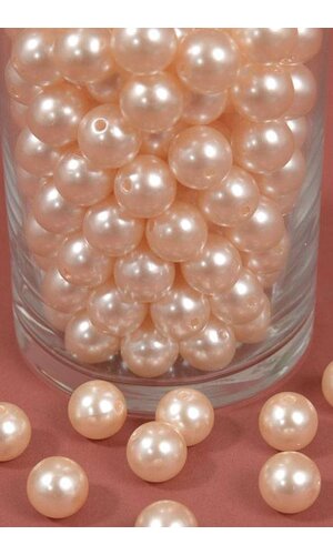 14MM ABS PEARL BEADS CHAMPAGNE PKG(500g)