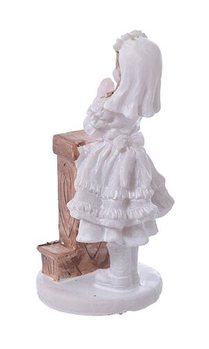 4.25" PLAYING KIDS W/STAND GIRL PKG/4