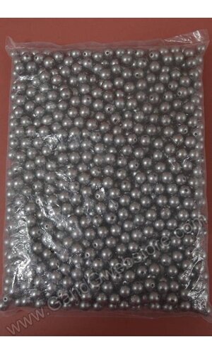 10MM ABS PEARL BEADS GREY PKG(500g)