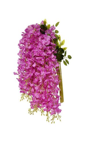 42" Wisteria Hanging Spray X3 Orchid