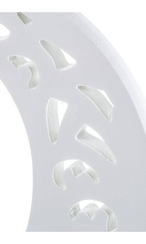 19.75" WHITE CARVED NUMBER "3"