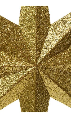 24" (60CM) 8-POINTS STAR GOLD GLITTER