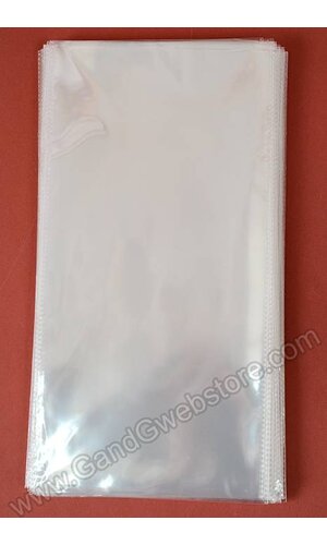 4" X 8" CELLOPHANE BAG CLEAR PKG/100