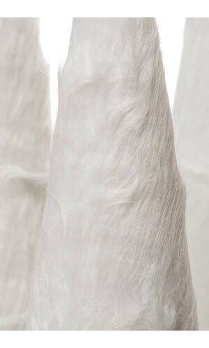 15/18/24" PVC TREE WHITE CLOTH SET/3