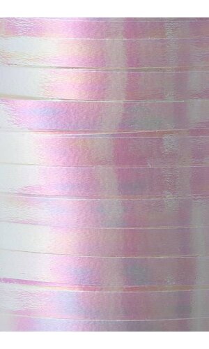 3/16" X 250YD HOLOGRAPHIC CURLING RIBBON (WHITE)
