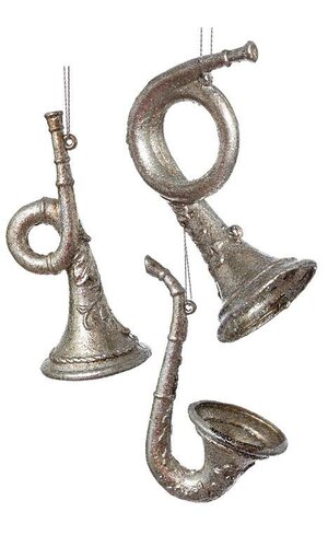 4.5IN HORN (3PC/BAG) CHAM