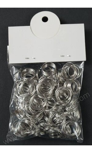 12MM ROUND STAINLESS STEAL ACCESSORY RING PKG/288