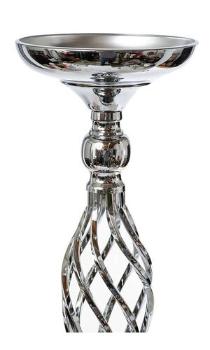 25" METAL BOUQUET STAND SILVER