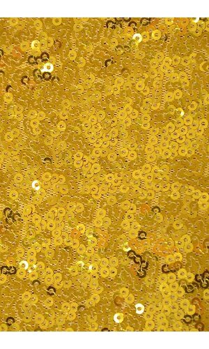 60" X 102" RECTANGLE SEQUIN TABLE COVER GOLD