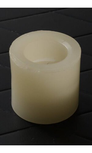 2" X 2" FLAMELESS CANDLE IVORY