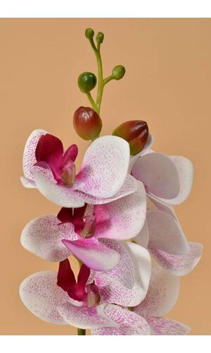 20" SILK MINI PHALAENOPSIS FLOWER SPRAY LILAC/ORCHID