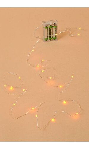 6FT 20-HEAD LED LIGHT WATER RESISTANT GOLD