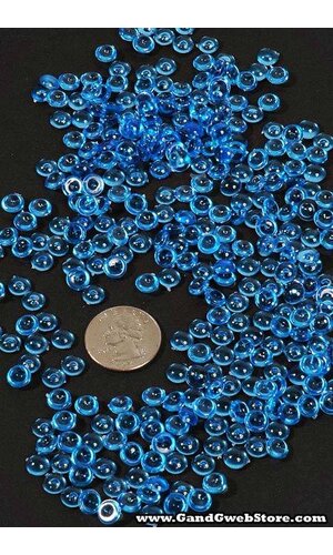MINI PLASTIC PEBBLES ROYAL BLUE PKG/1LB