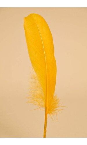 6"- 8" GOOSE FEATHER GOLD PKG/50