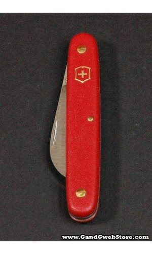 SWISS RED STRAIGHT KNIFE